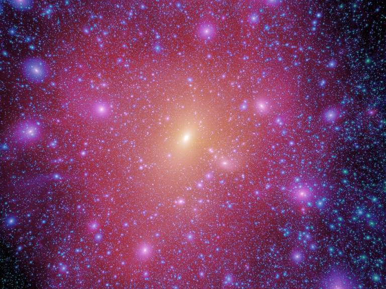 Los superordenadores indican dónde mirar para ver la materia oscura 