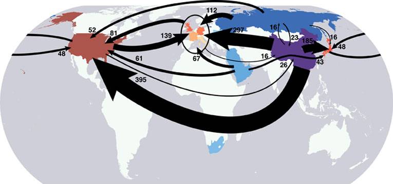 Más del 30% de las emisiones de carbono de cada país se produce fuera de sus fronteras