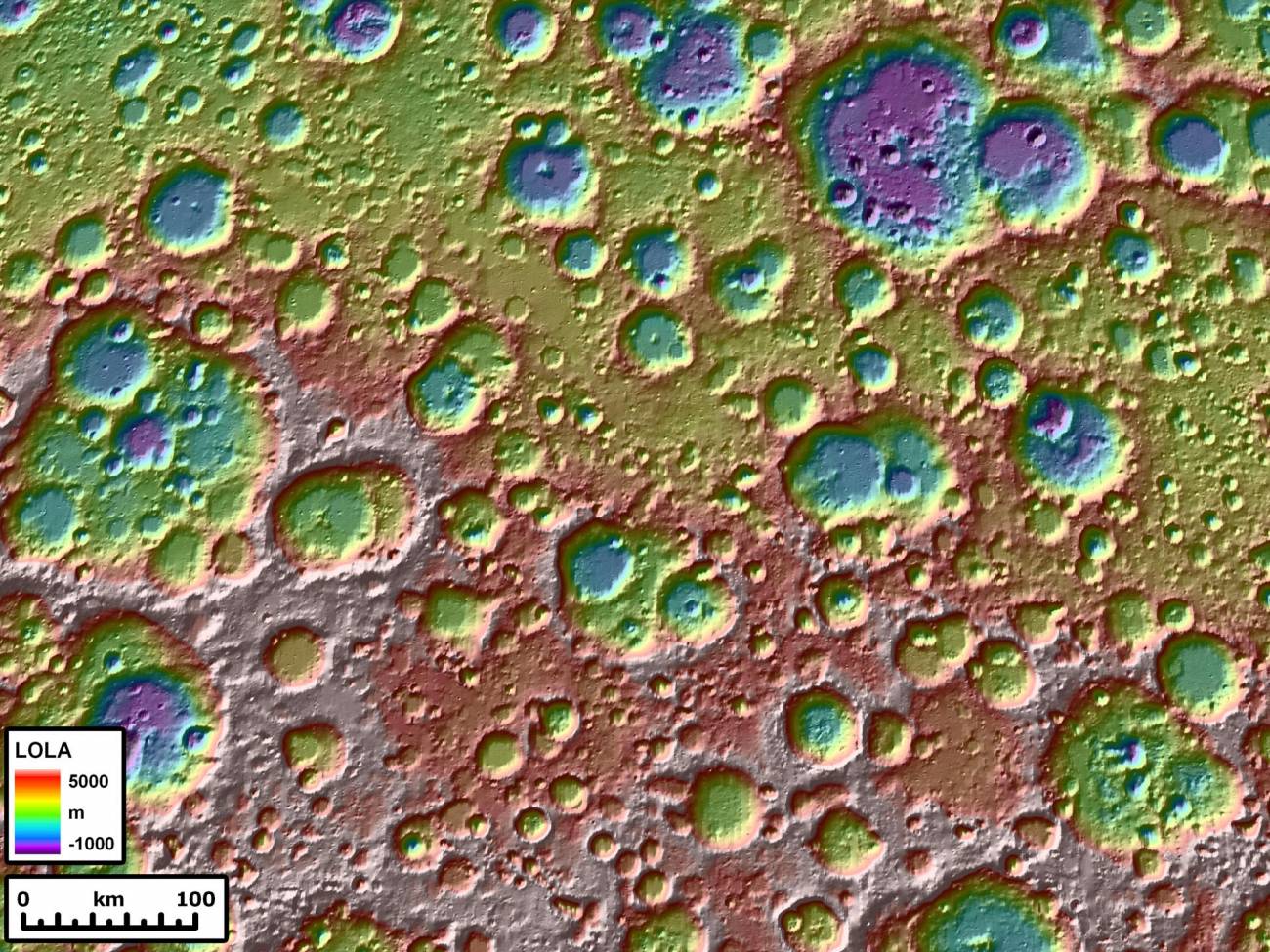 Presentan un nuevo catálogo de cráteres y datos mineralógicos inéditos de la Luna