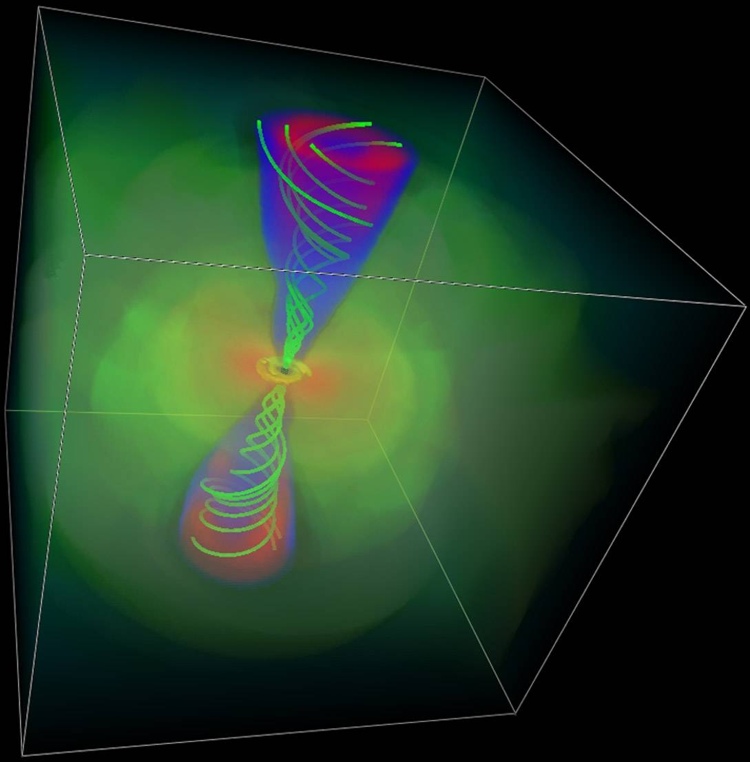 Aportan nuevos datos sobre los jets de partículas emitidos desde las galaxias blazars