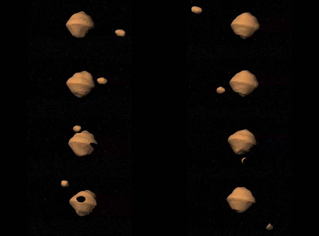 Proponen una explicación sobre el origen de las parejas de asteroides 