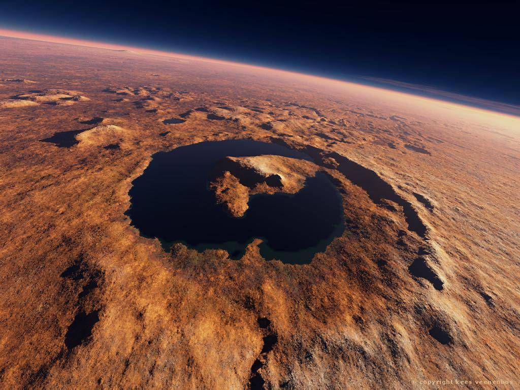 Curiosity descubre evidencias de un antiguo lago estratificado en Marte