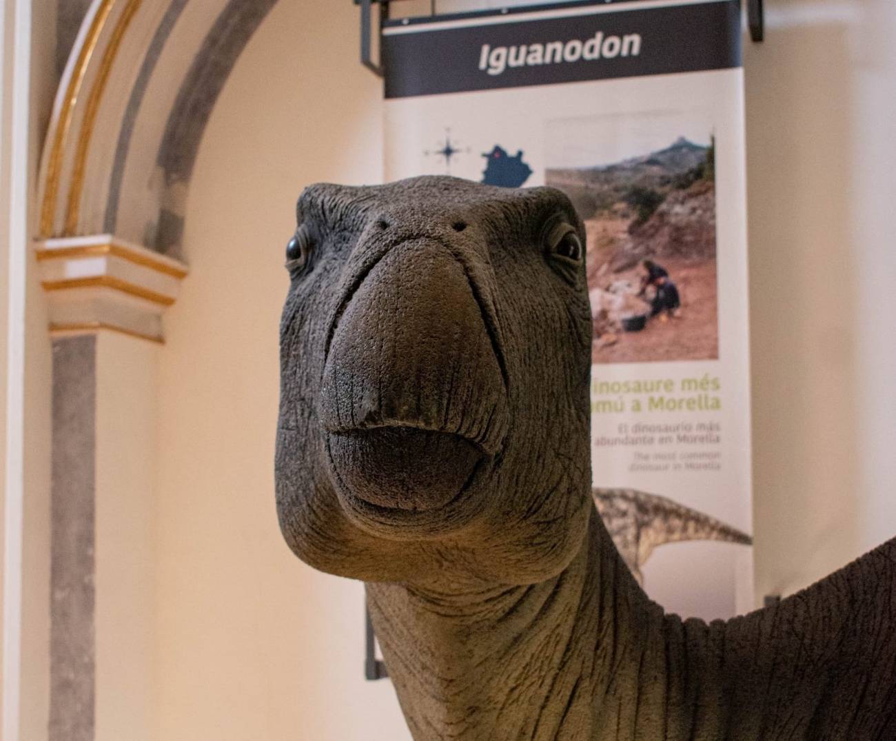 Imagen de un Iguanodon bernissartensis.