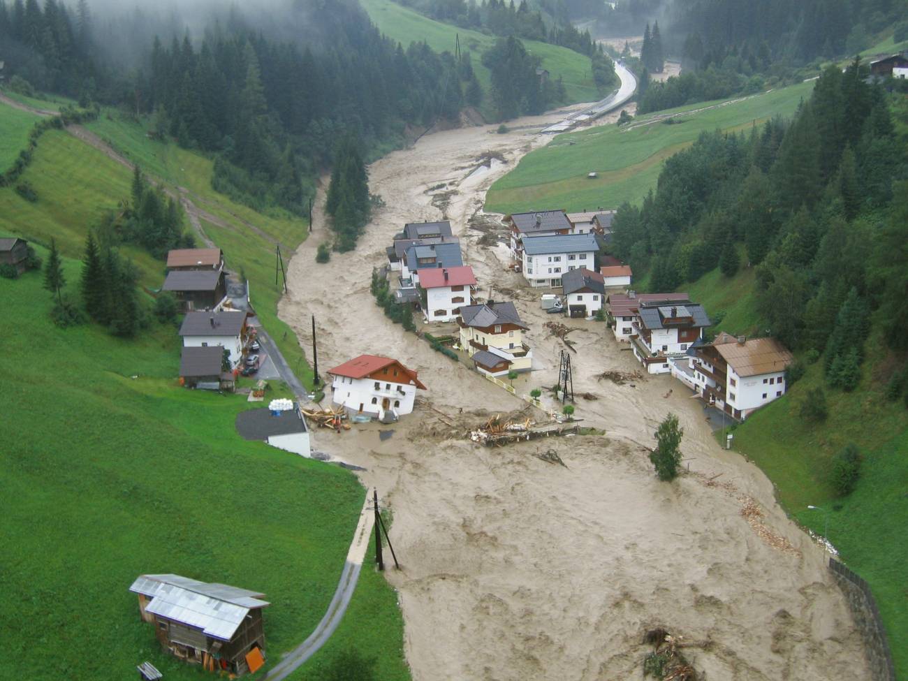 El cambio climático modifica los períodos de inundación en Europa