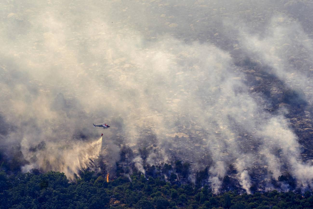 El Gobierno declara la emergencia nacional en Madrid y Ávila por los incendios forestales