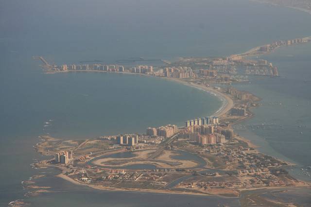 El nivel del agua en el Mar Menor podría aumentar 1,5 metros en 100 años