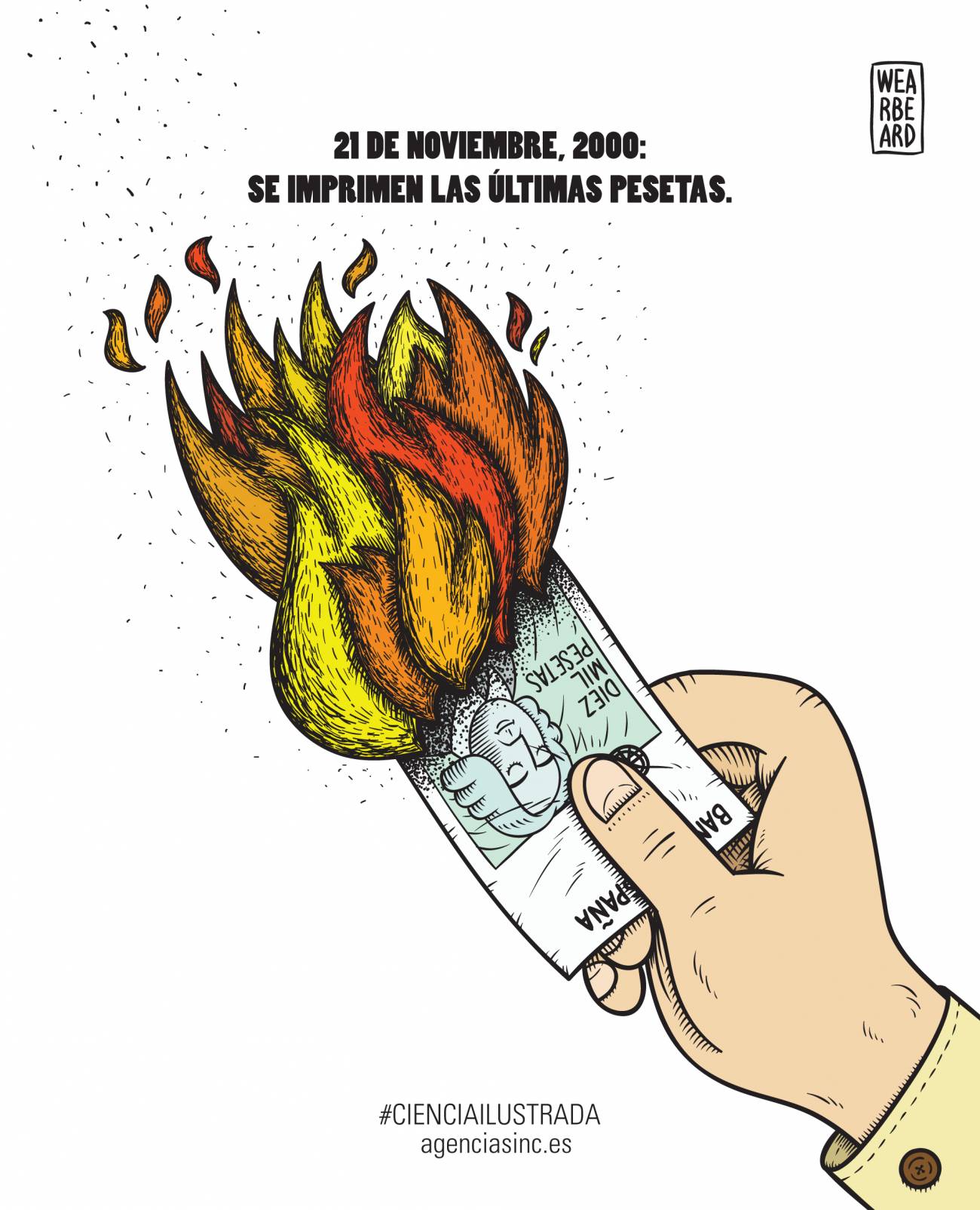 España dice adiós a la peseta