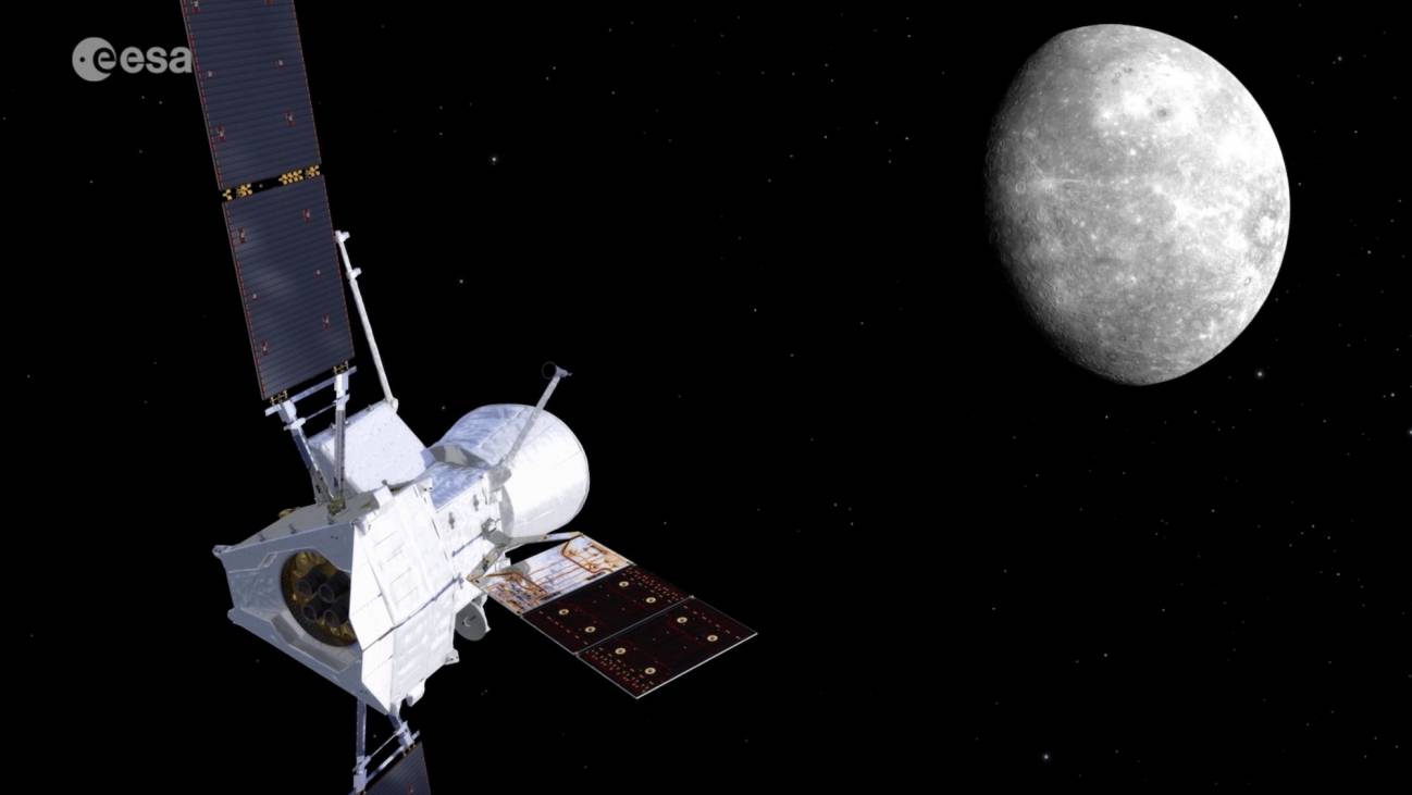 La misión BepiColombo afronta la primera fase de su llegada a Mercurio
