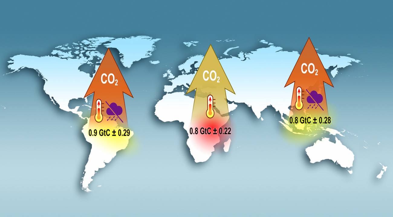 La NASA difunde los datos mundiales del ciclo del CO2 visto desde el espacio