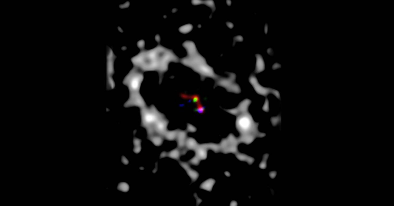 Primera fotografía de un exoplaneta en formación