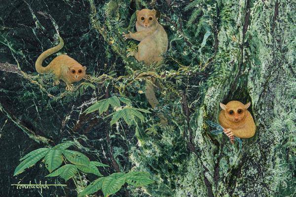 Tres nuevos primates fósiles previamente desconocidos