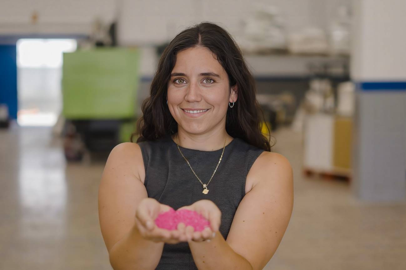 Patricia Aymà, bioplastico