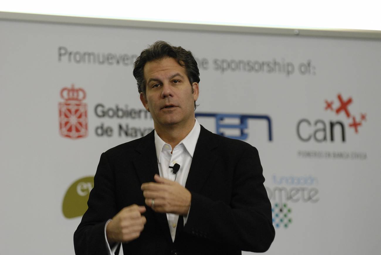 El gurú de referencia internacional , Richard Florida, en Agora Talentia Navarra