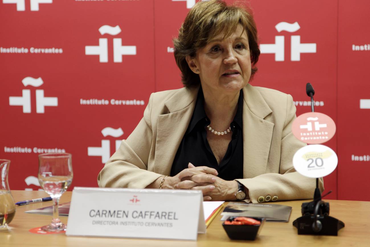 Carmen Caffarel, directora del Instituto Cervantes