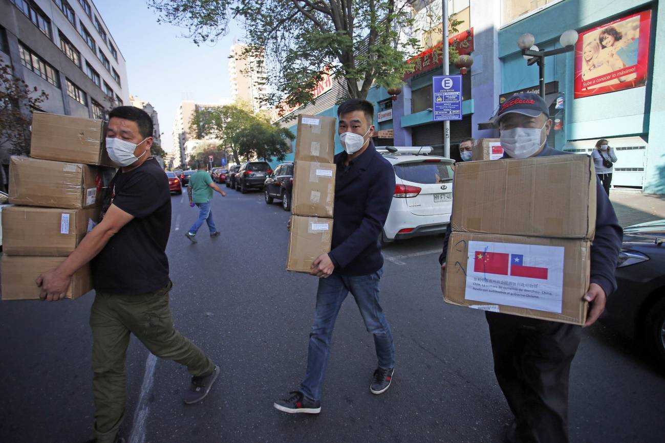 Donación de mascarillas por parte de la comunidad china / Flickr