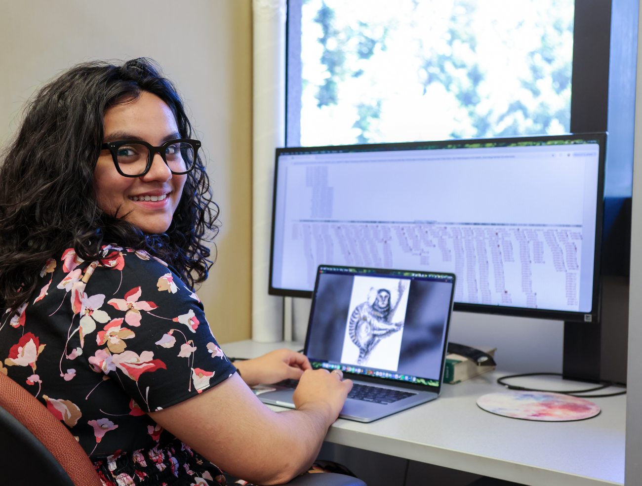 Prajna Hebbar, de la Universidad de California en Santa Cruz. / Carolyn Lagattuta/ UC Santa Cruz