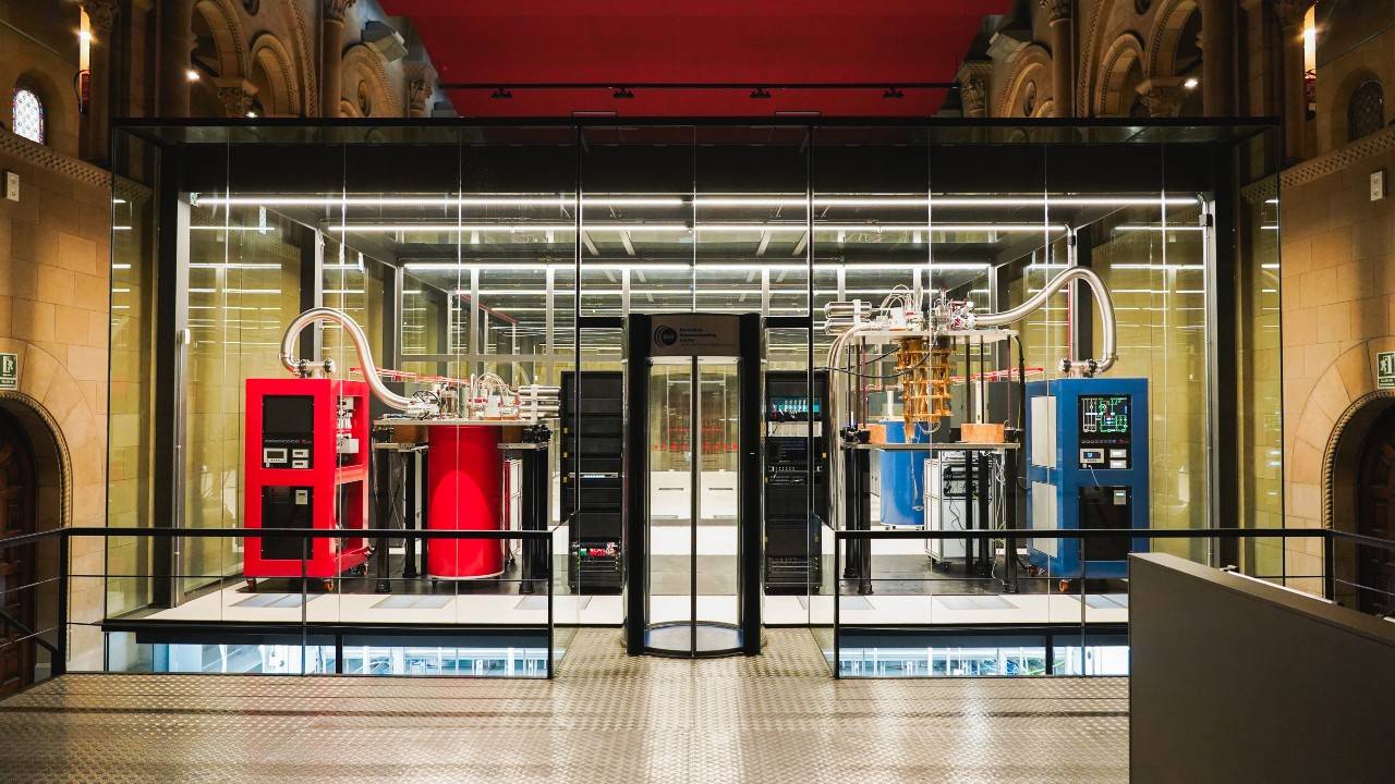 Instalación de los procesadores cuánticos del proyecto Quantum Spain
