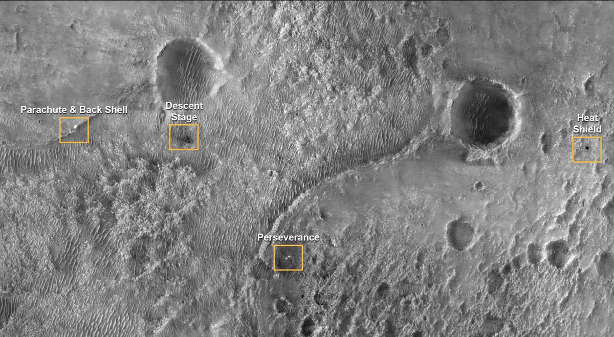 HiRISE perseverance