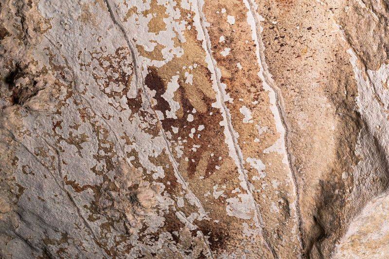 Imagen interior de la cueva. / Griffith University