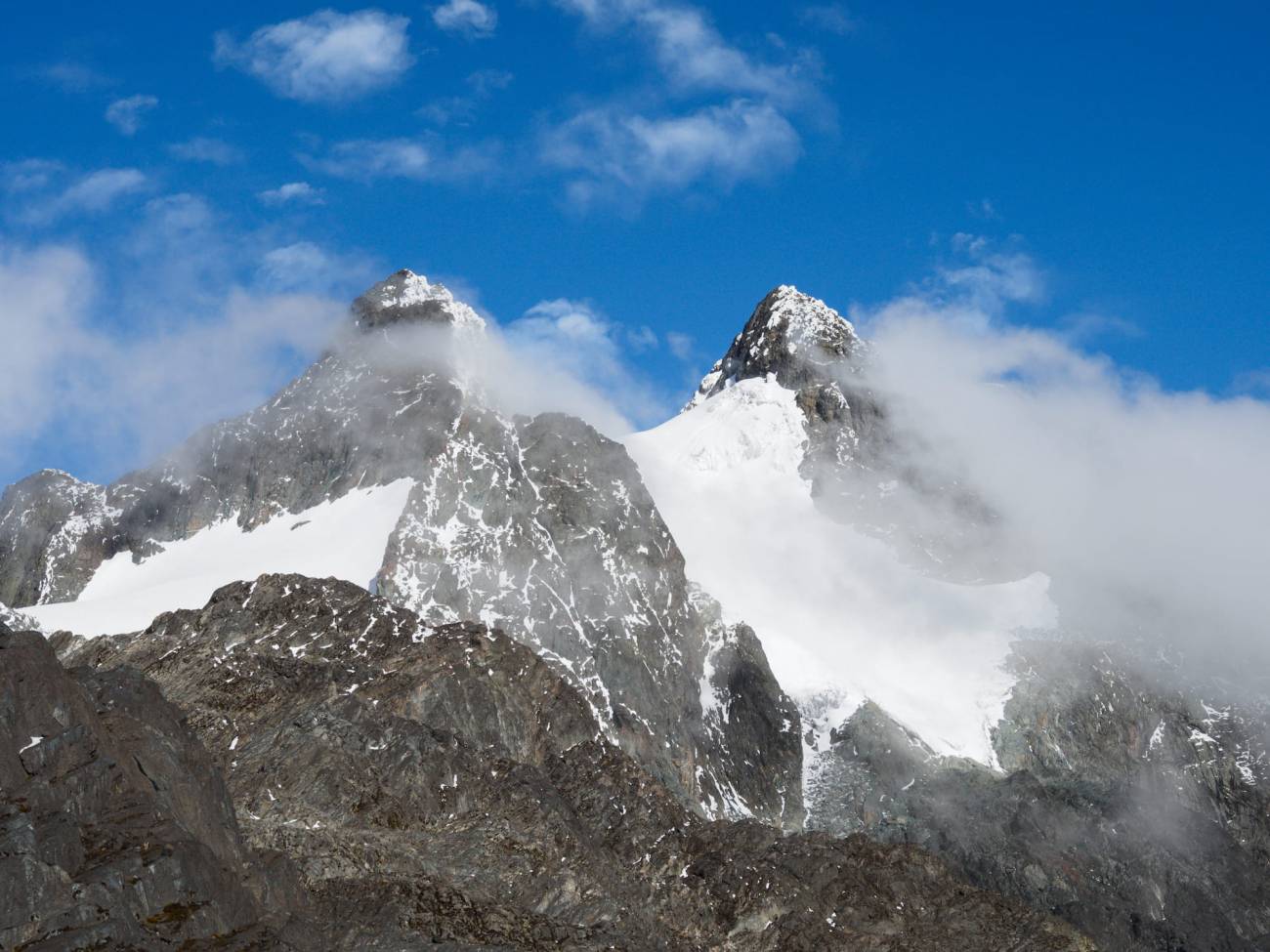 Glaciar Margarita en las montañas Rwenzowori en 2021./Wikimedia Commons