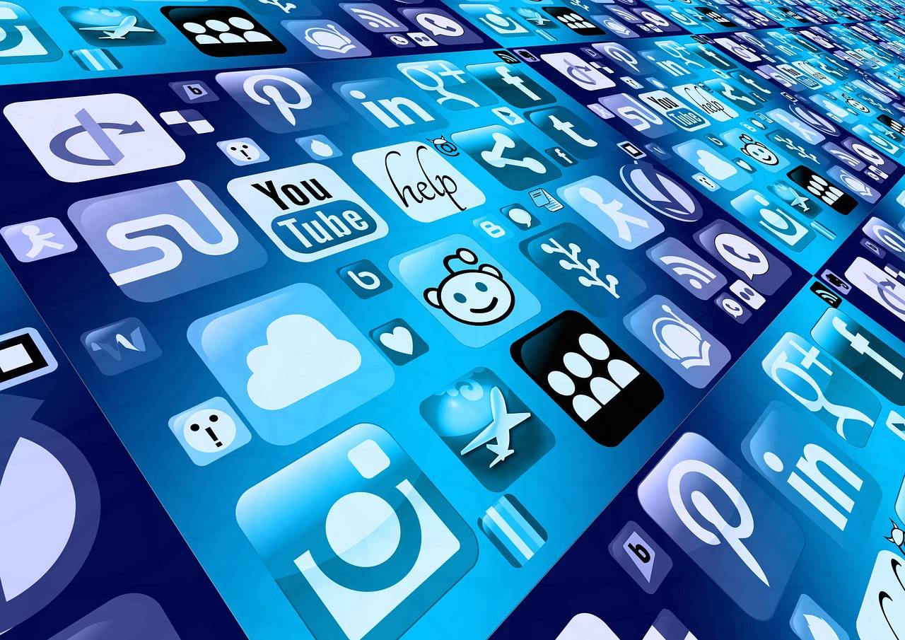 aplicaciones de redes sociales en el móvil