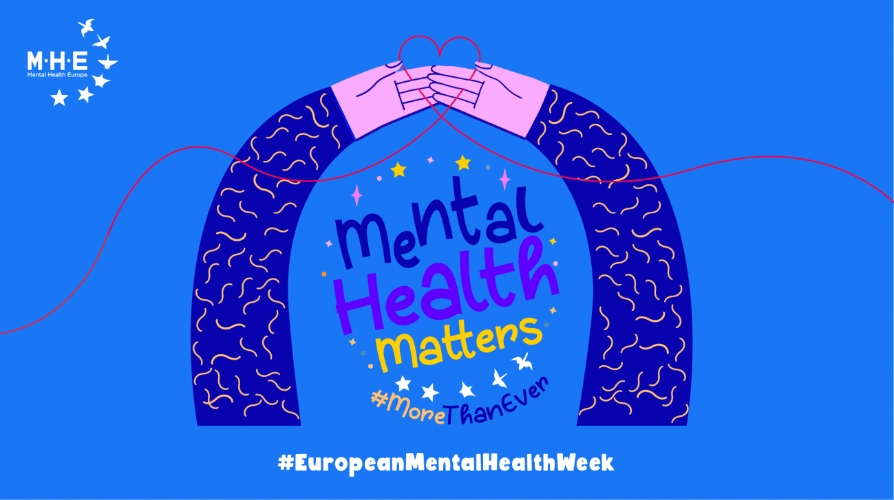 cartel Semana Europea de la Salud Mental