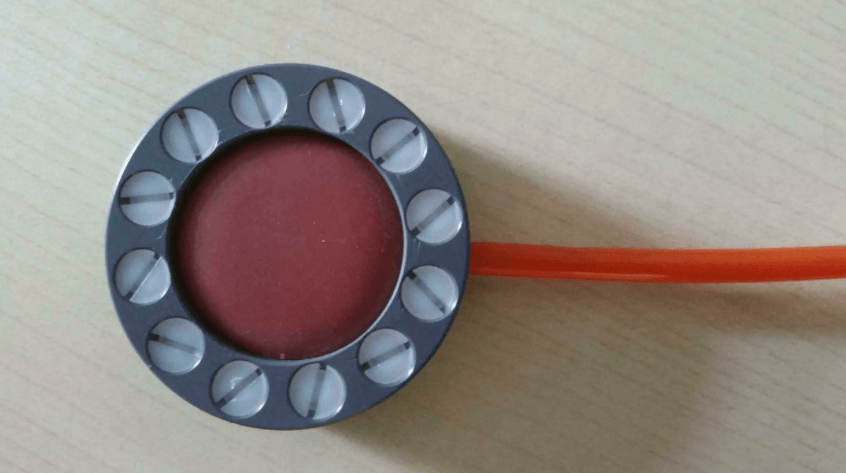 Dispositivo utilizado para la estimulación