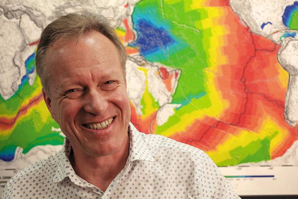 El profesor Dietmar Müller de la Universidad de Sídney. / The University of Sydney