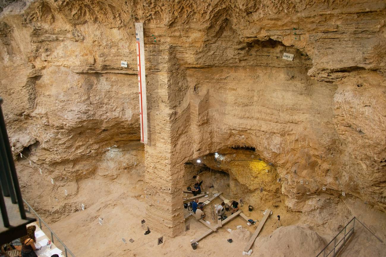 El yacimiento del Abric Romaní de Capellades