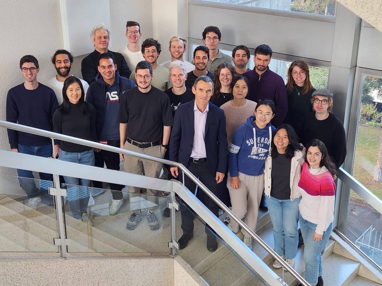 El equipo de trabajo de Jean-Louis Reymond en la Universidad de Berna.  / Reymond Research Group