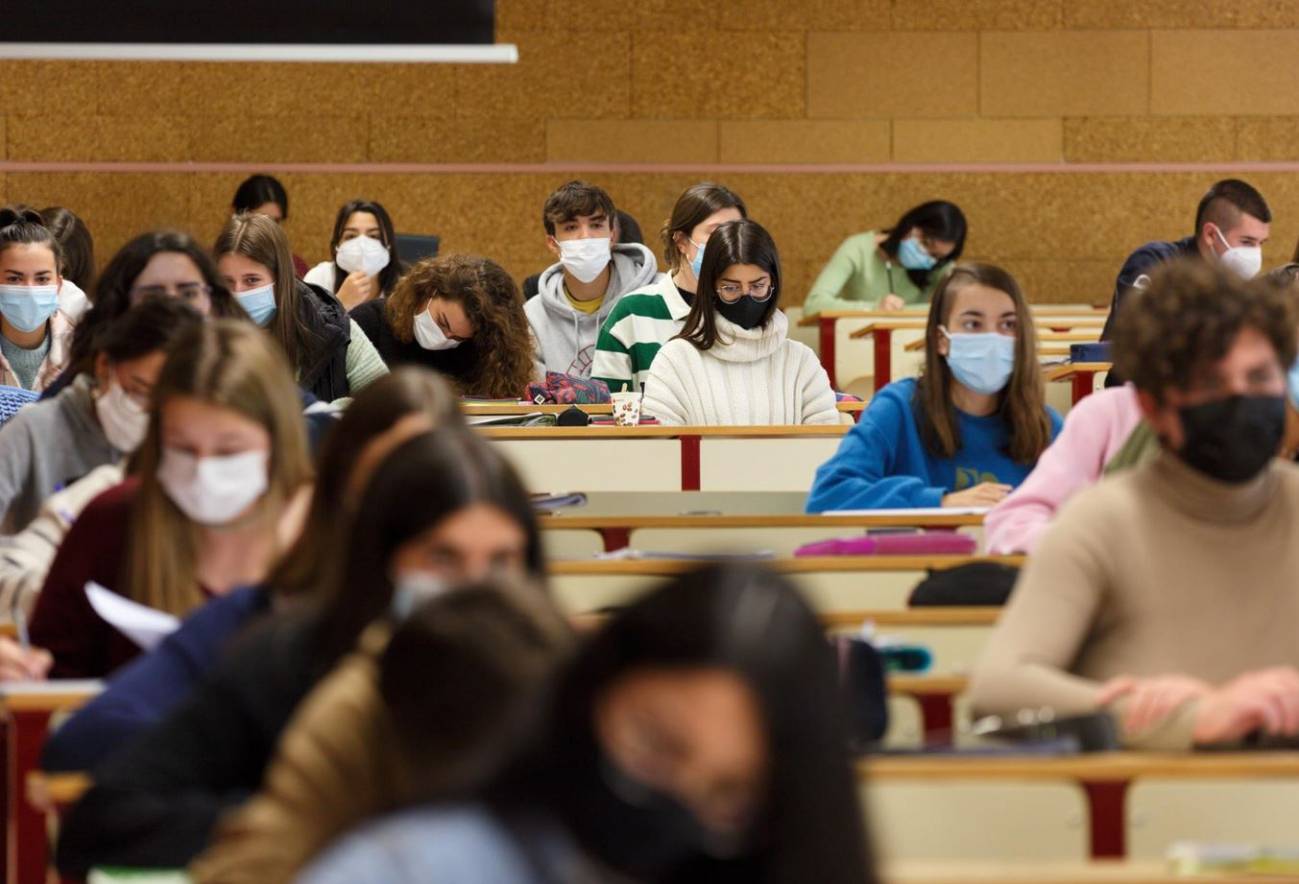 Clase en la universidad