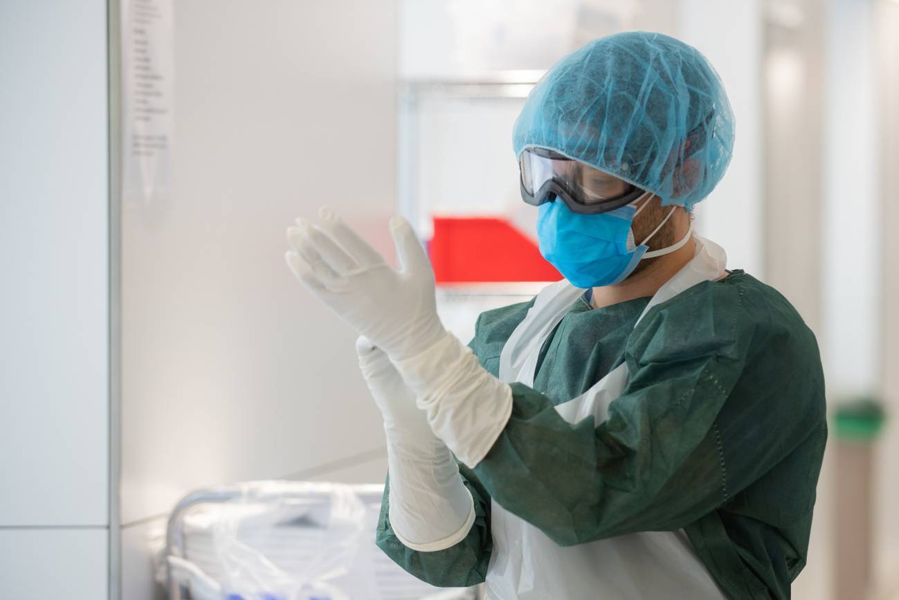 personal sanitario durante la pandemia