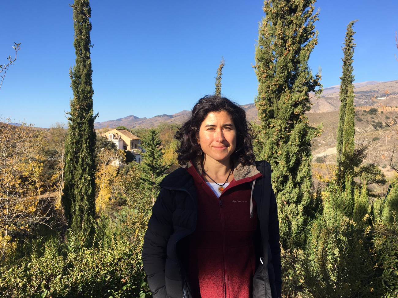 Rut Azpizua, coordinación técnica del Programa de Seguimiento Cambio Global Sierra Nevada. / Eva Rodríguez (SINC)