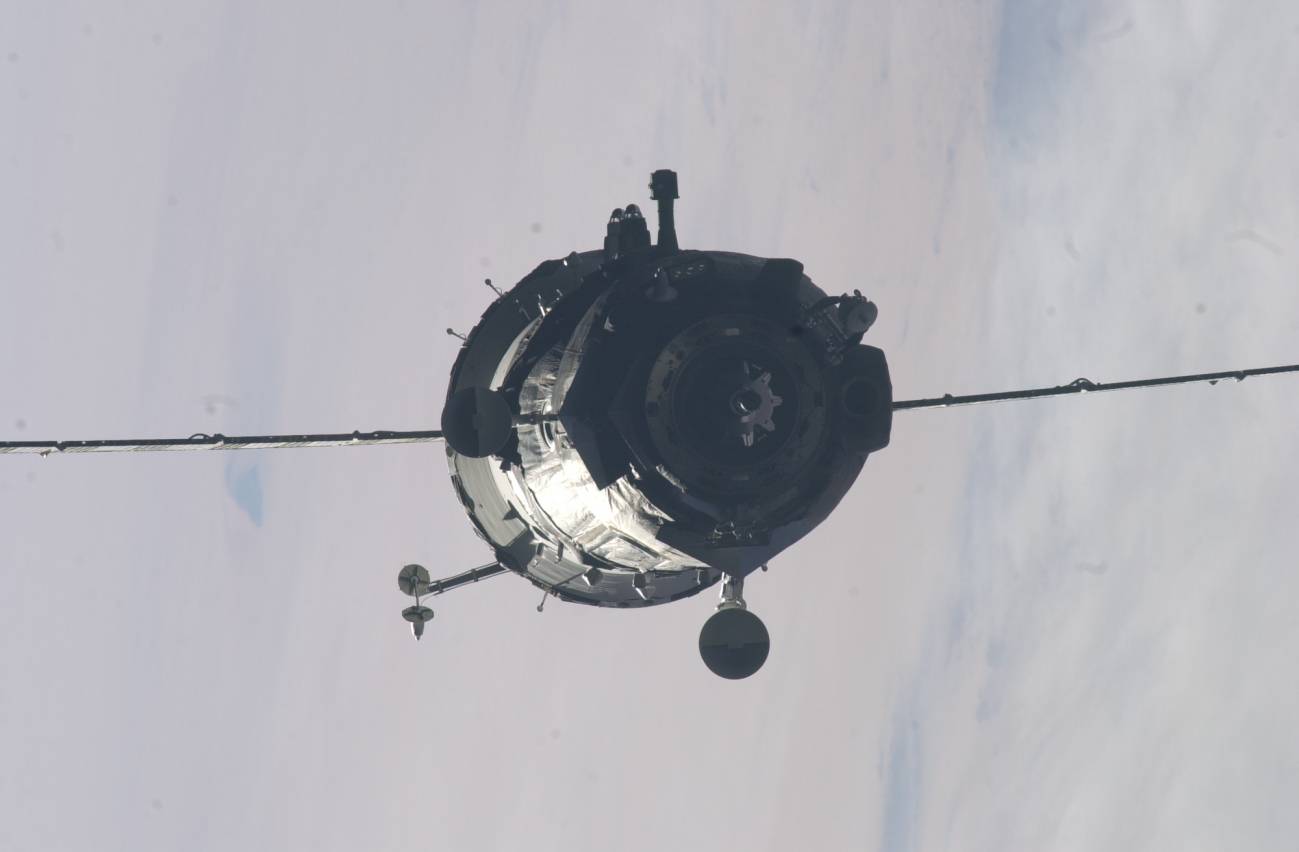 El módulo Soyuz en el espacio. /ESA