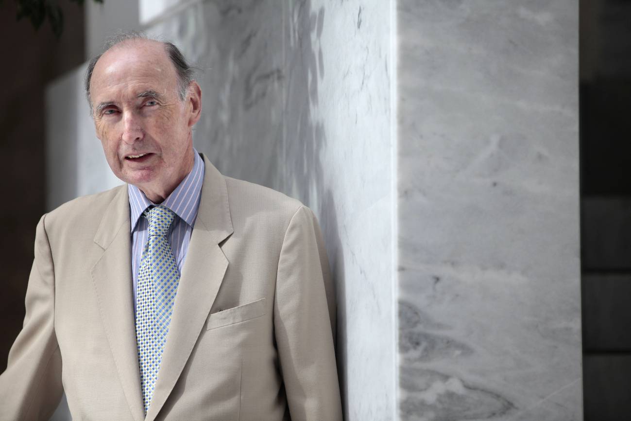 Peter Rogers en su reciente visita a Madrid. Imagen: SINC. 