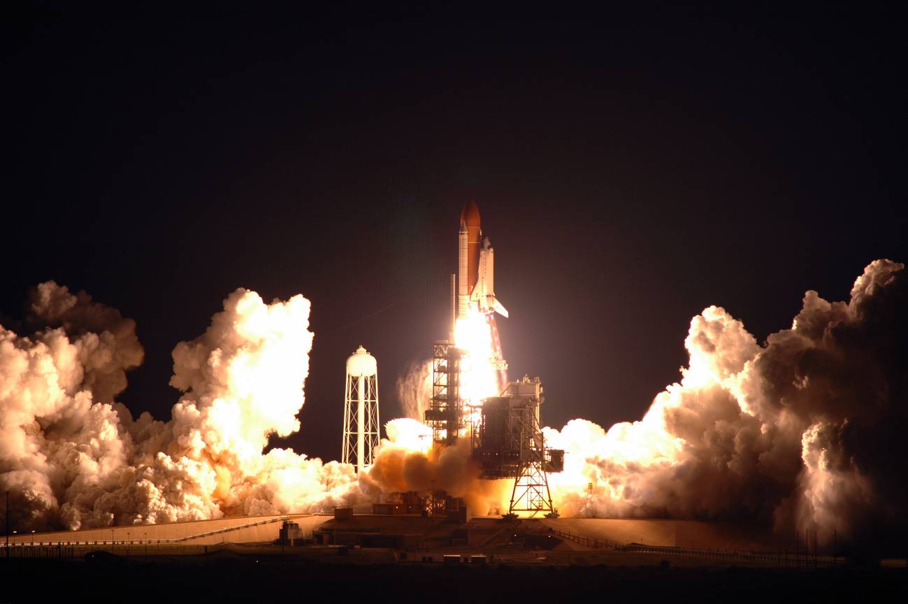 El ‘Endeavour’ parte hacia la Estación Espacial Internacional
