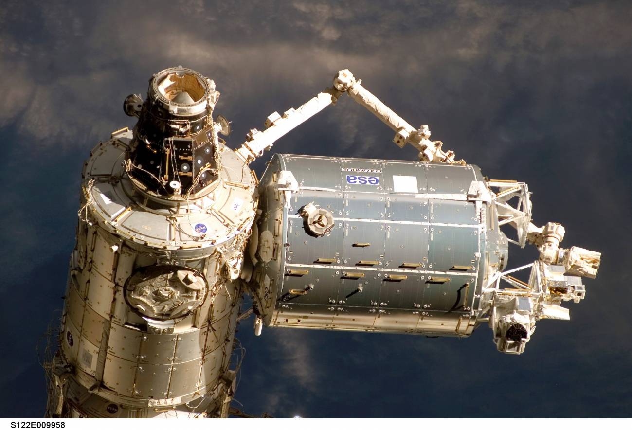 Laboratorio Columbus en la Estación Espacial Internacional