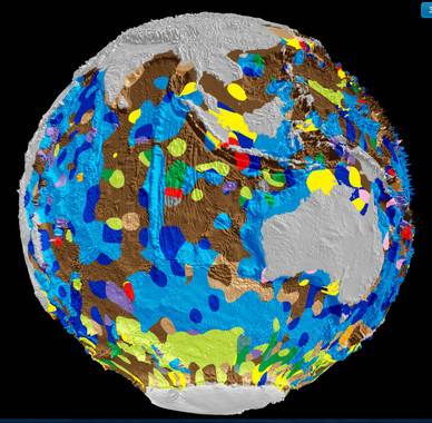 Crean el primer mapa digital del suelo marino de la Tierra