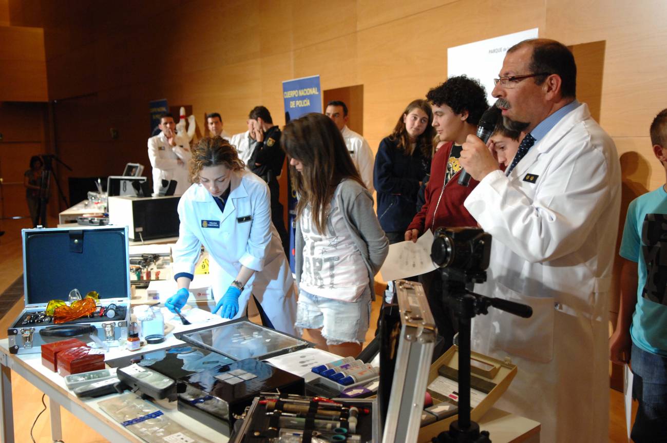 CSI para escolares en el Parque de las Ciencias