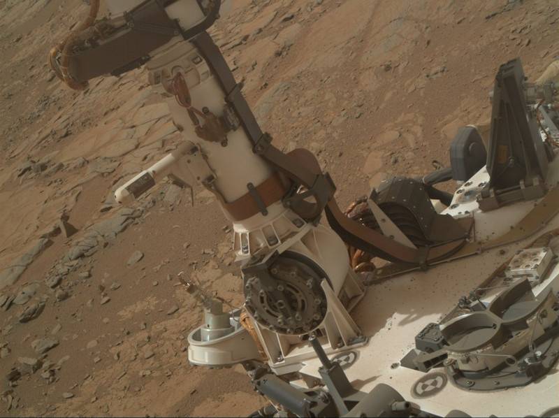 Curiosity encuentra evidencias de agua salada en Marte