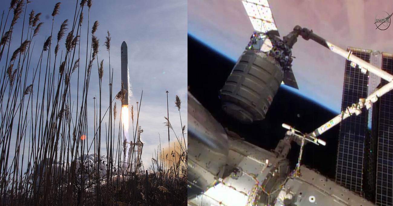 Cygnus llega a la Estación Espacial Internacional