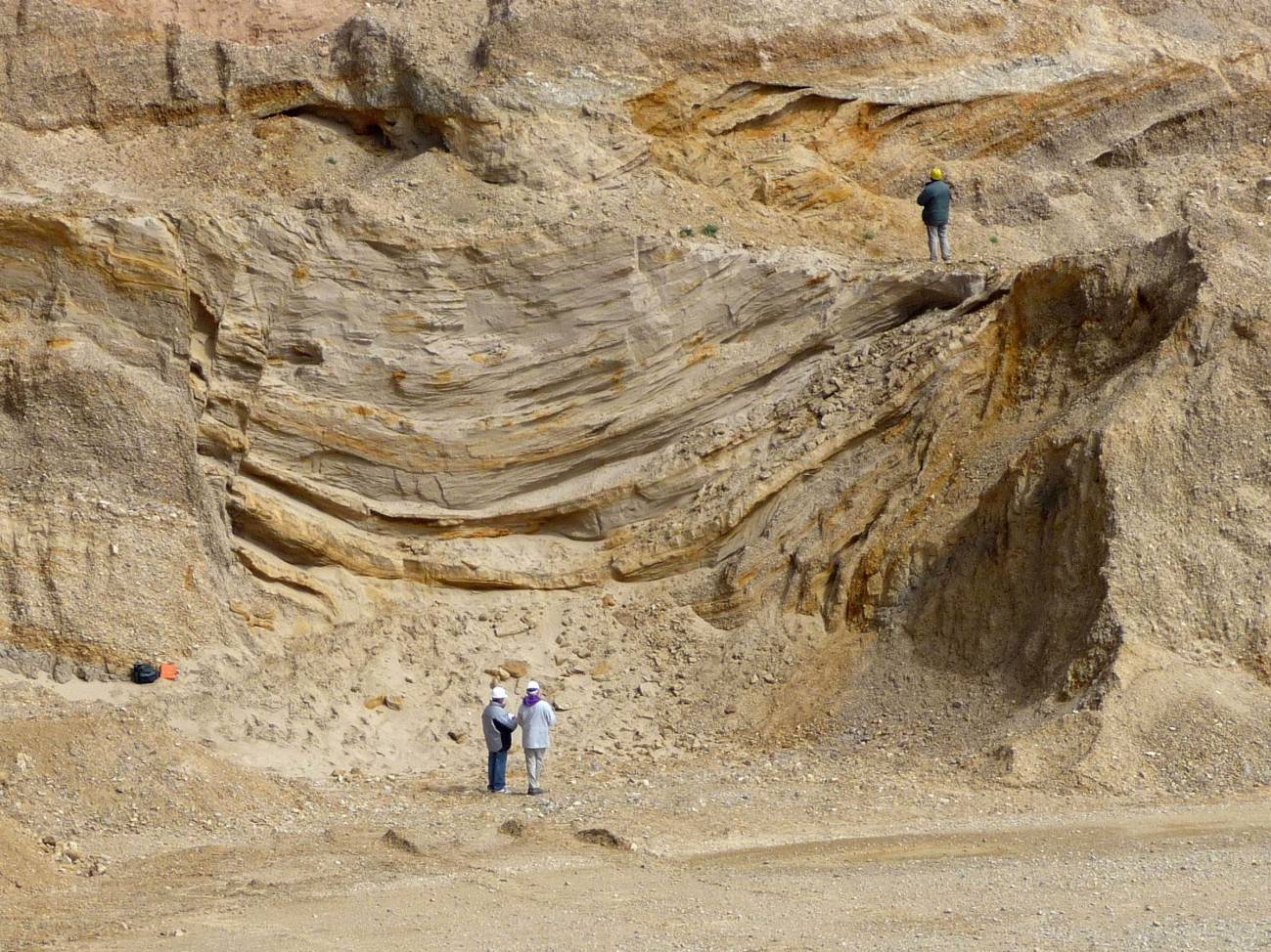 Dunas eólicas con más de 50.000 años de antigüedad en el entorno de la capital aragonesa