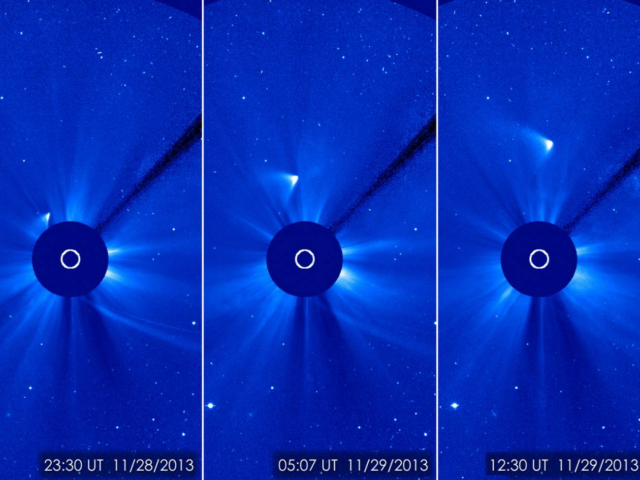 El cometa ISON podría haber sobrevivido