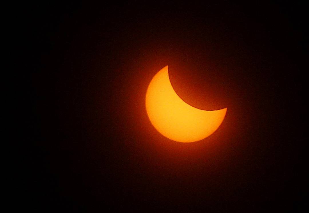 El eclipse, desde Madrid