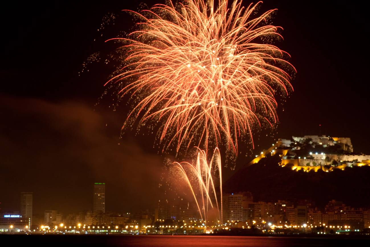 El humo de los fuegos artificiales perjudica la salud