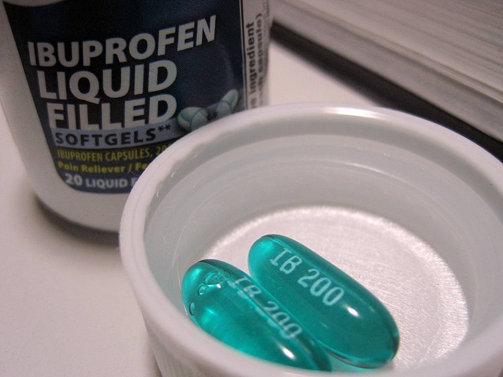 Pastillas de ibuprofeno. Imagen por My prince charming