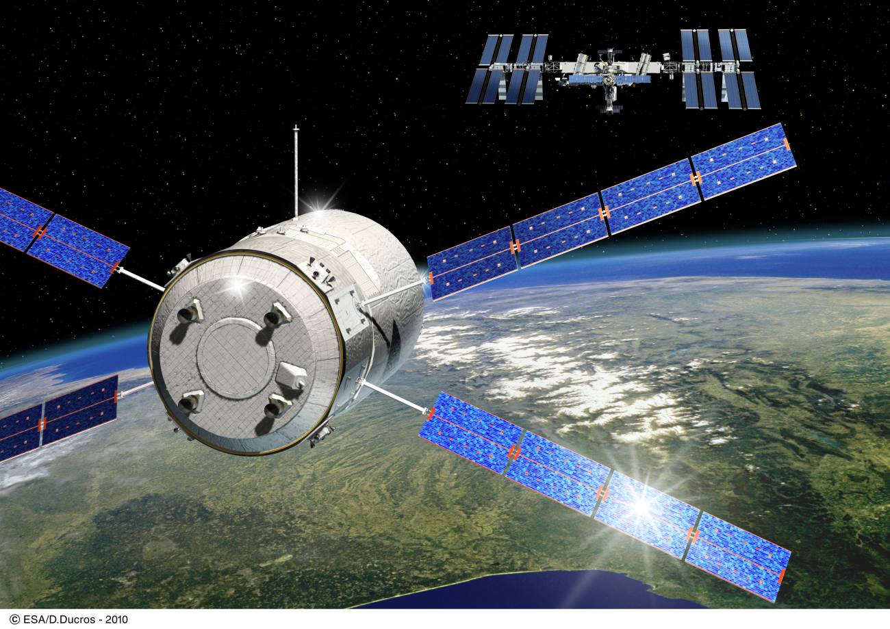 El segundo ATV europeo despega hoy hacia la Estación Espacial Internacional