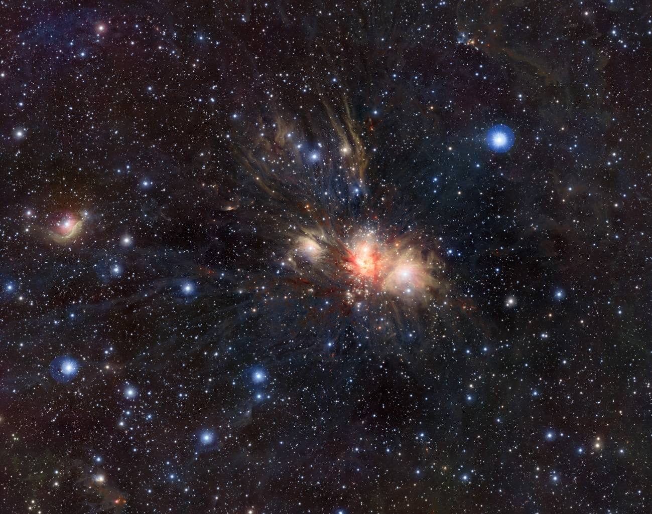 El telescopio Vista revela el secreto de la Licorna