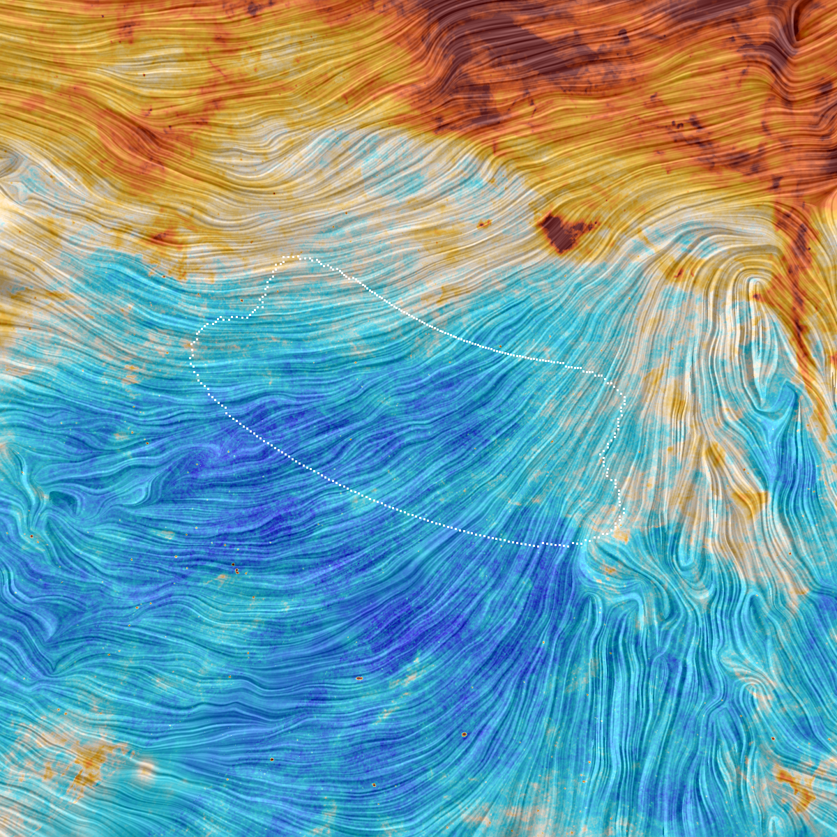 El ‘Van Gogh’ del satélite Planck borra las ondas gravitacionales de BICEP2