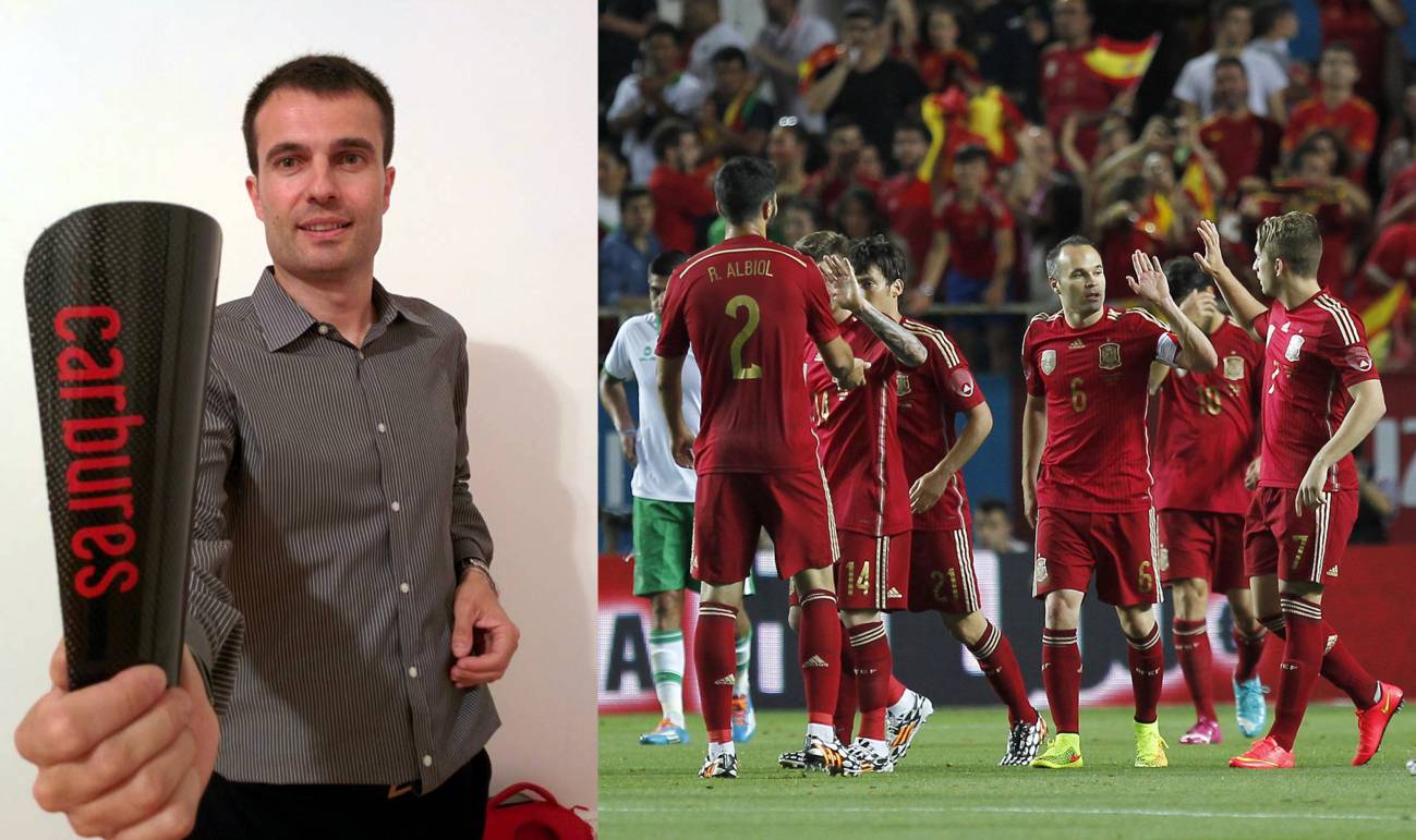 Espinilleras gaditanas en el Mundial de fútbol 
